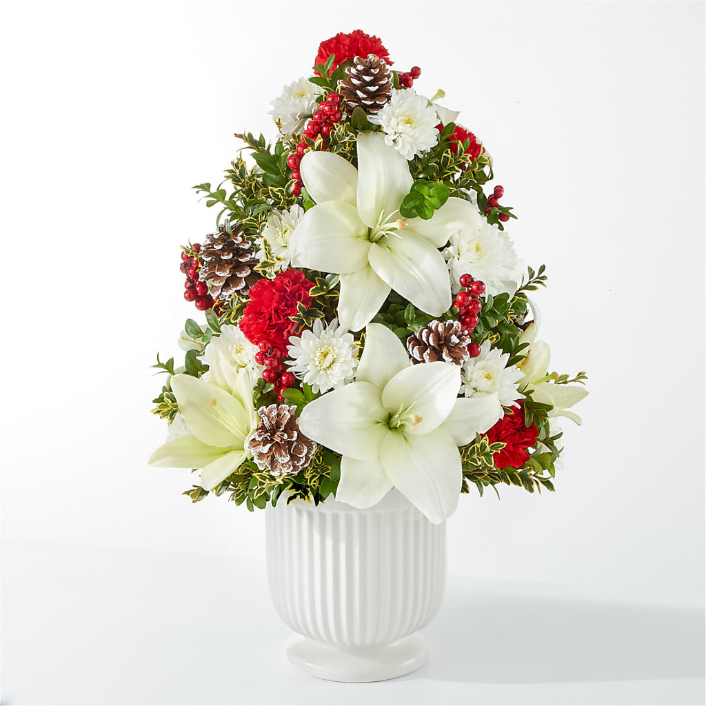 Festive Moments Tree – Garlington Florist, New Bedford MA