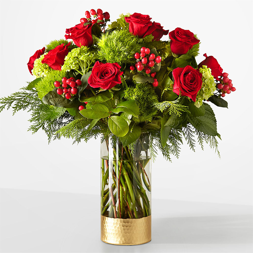 Plaid Throw Bouquet – Garlington Florist, New Bedford MA