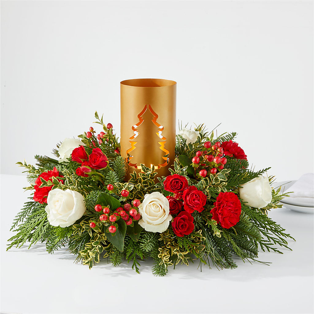 December Dreams Centerpiece – Garlington Florist, New Bedford MA