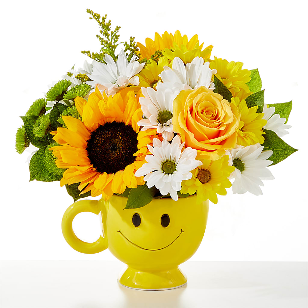 Be Happy Bouquet – Garlington Florist, New Bedford MA