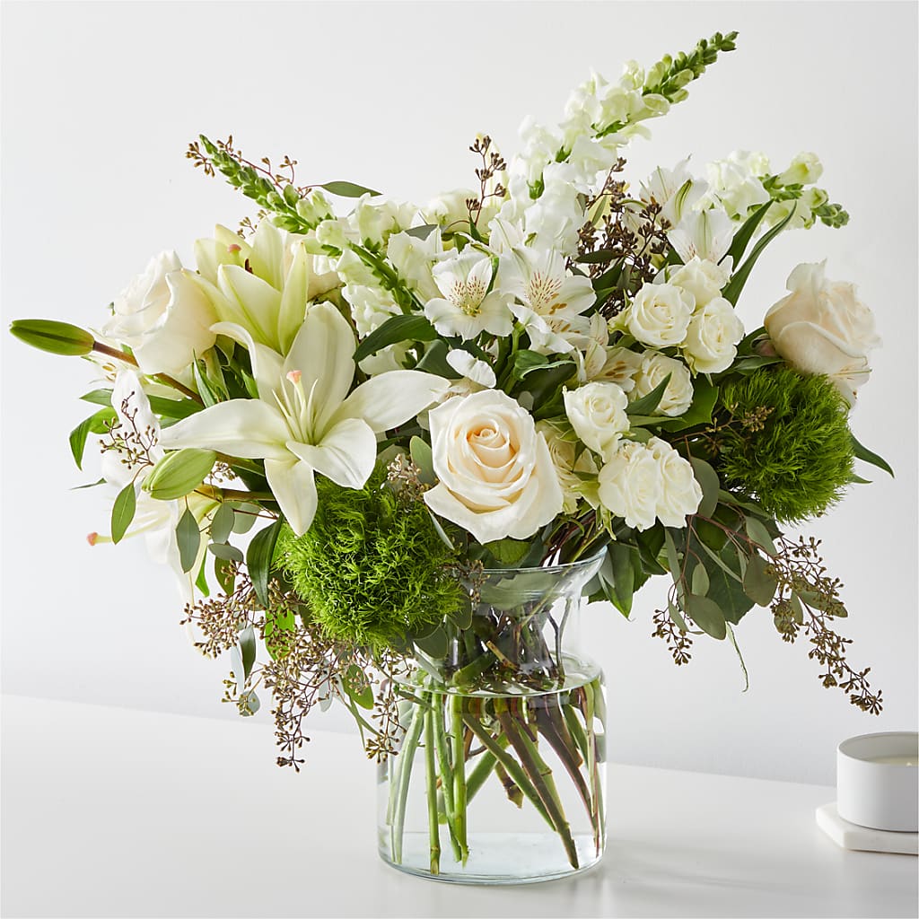 Fresh Linen Bouquet – Garlington Florist, New Bedford MA