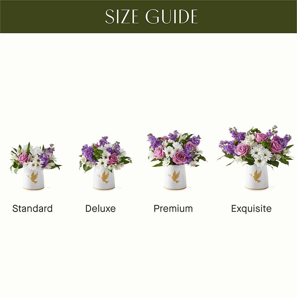 Garden of Peace Bouquet – Garlington Florist, New Bedford MA