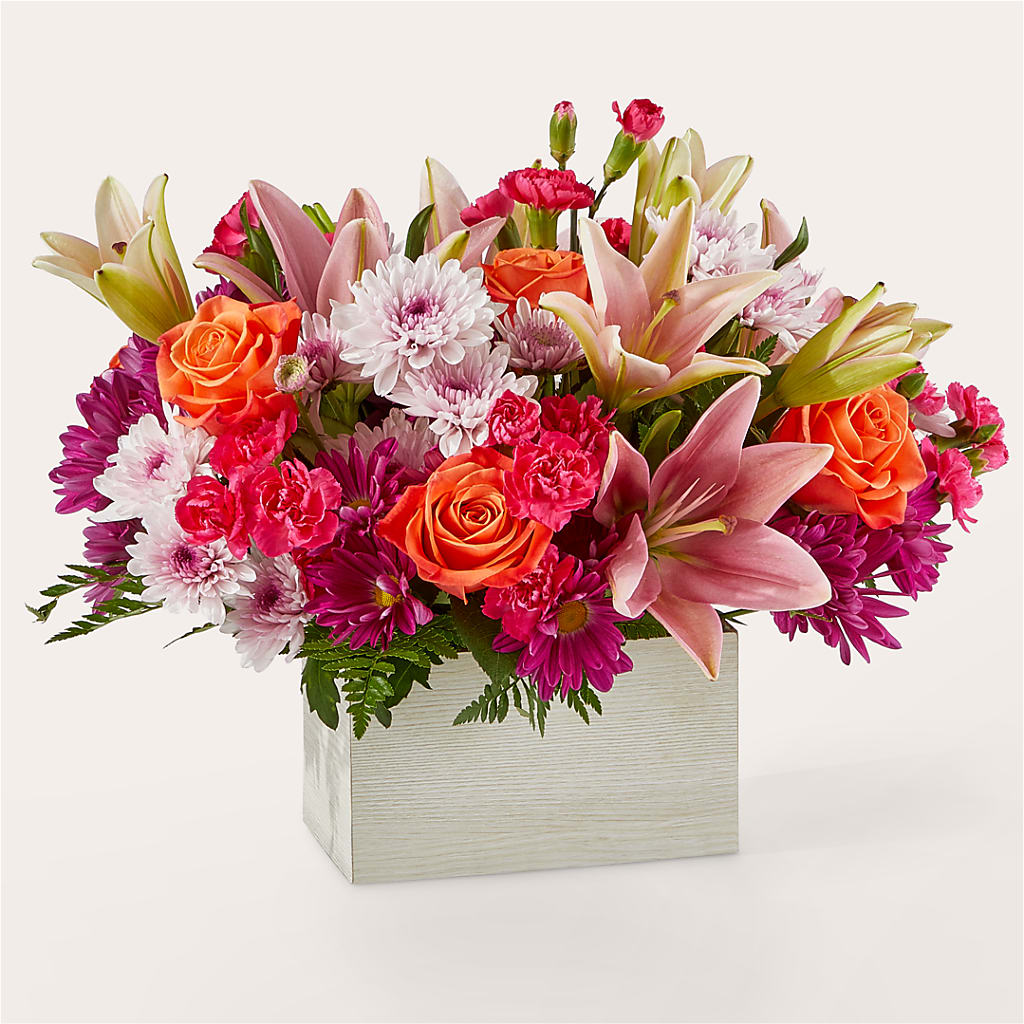 Light of My Life Box Bouquet – Garlington Florist, New Bedford MA