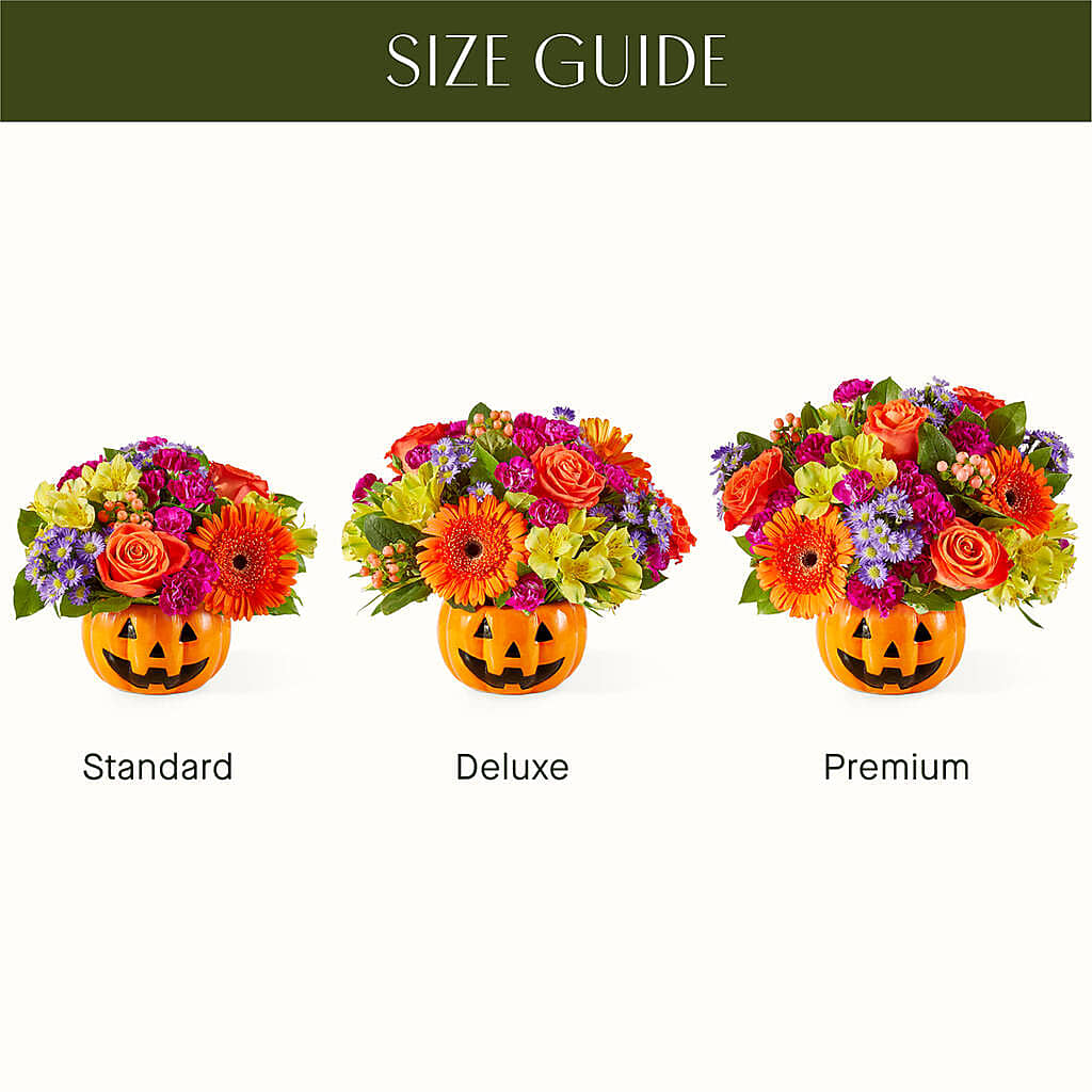 Tricks & Treats Pumpkin – Garlington Florist, New Bedford MA