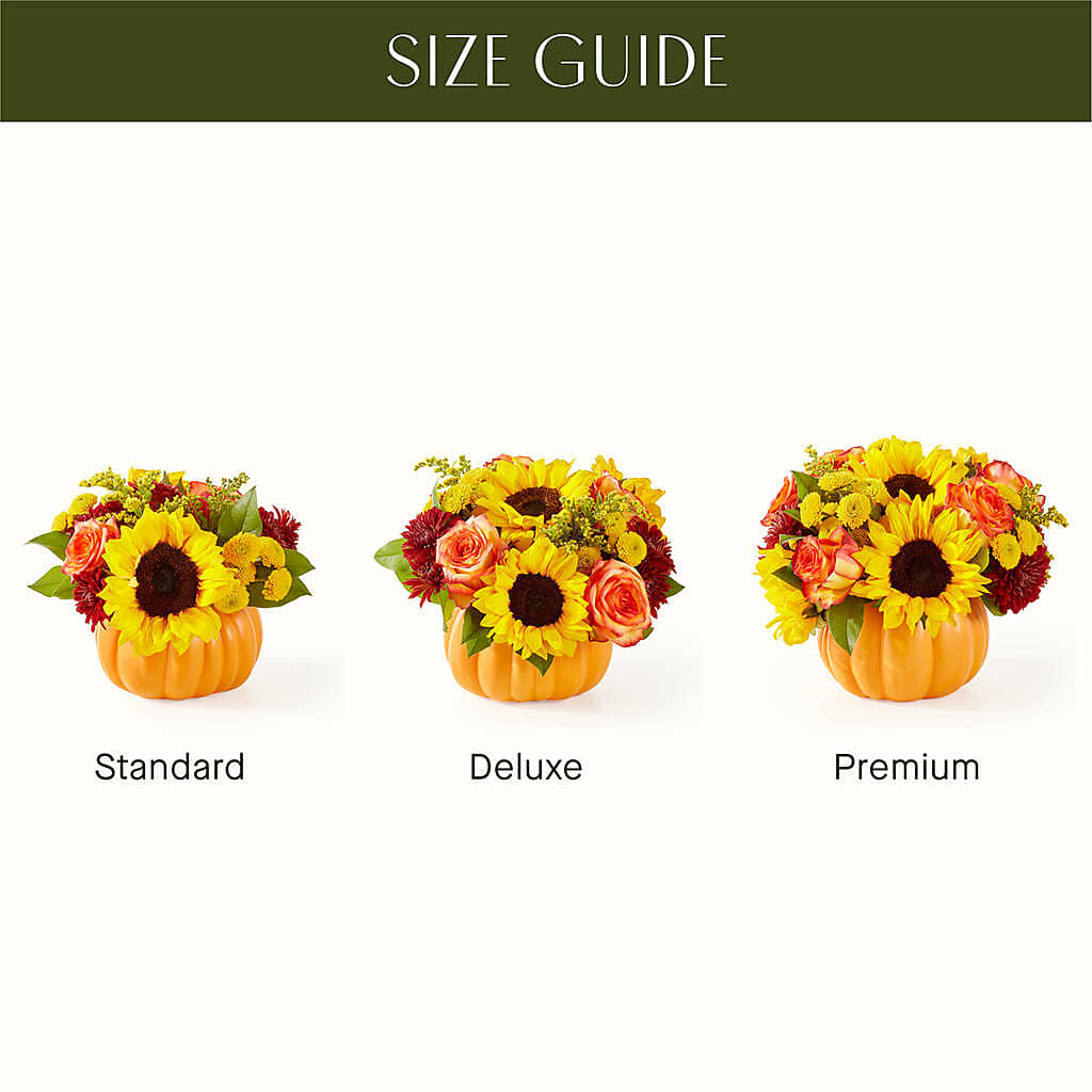 Golden Gourd Pumpkin Bouquet – Garlington Florist, New Bedford MA