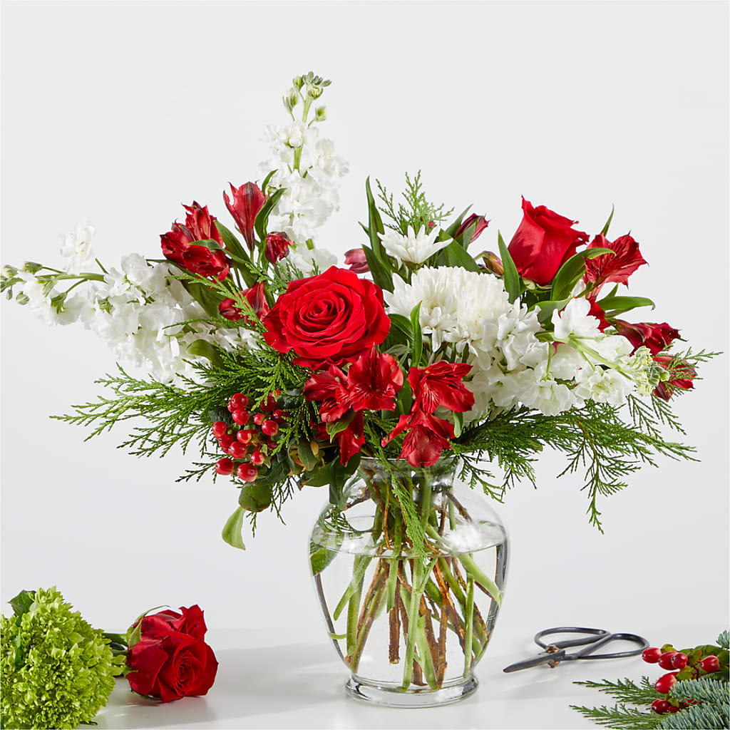 Merry Moment Bouquet – A Florist Original – Garlington Florist, New Bedford MA