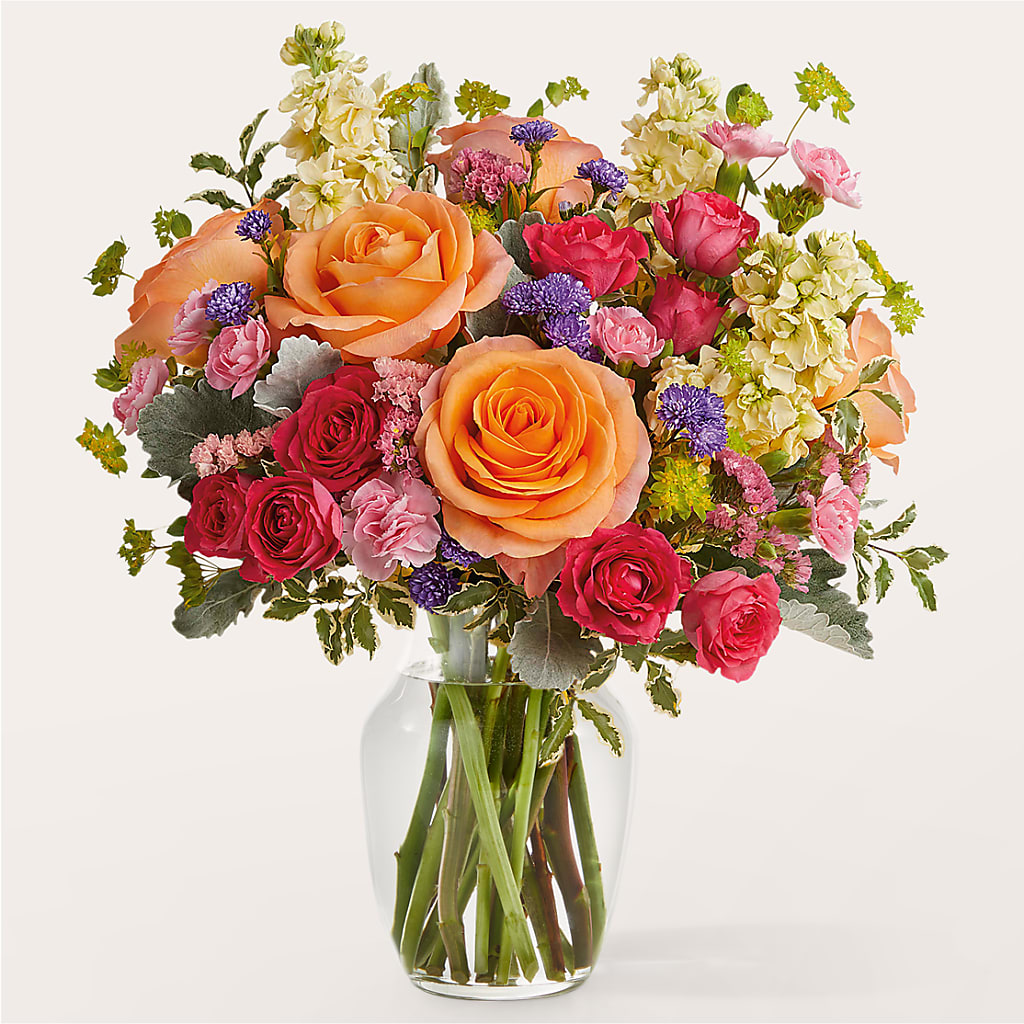 Tangerine Tango Bouquet – Garlington Florist, New Bedford MA