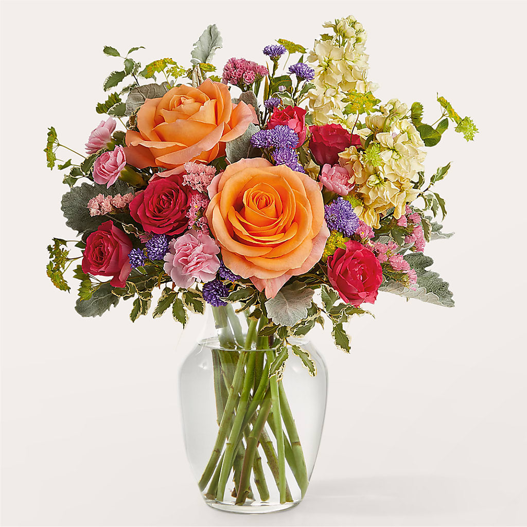 Tangerine Tango Bouquet – Garlington Florist, New Bedford MA