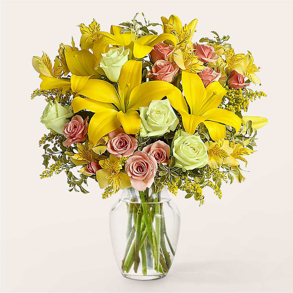 Sunburst Bouquet – Garlington Florist, New Bedford MA