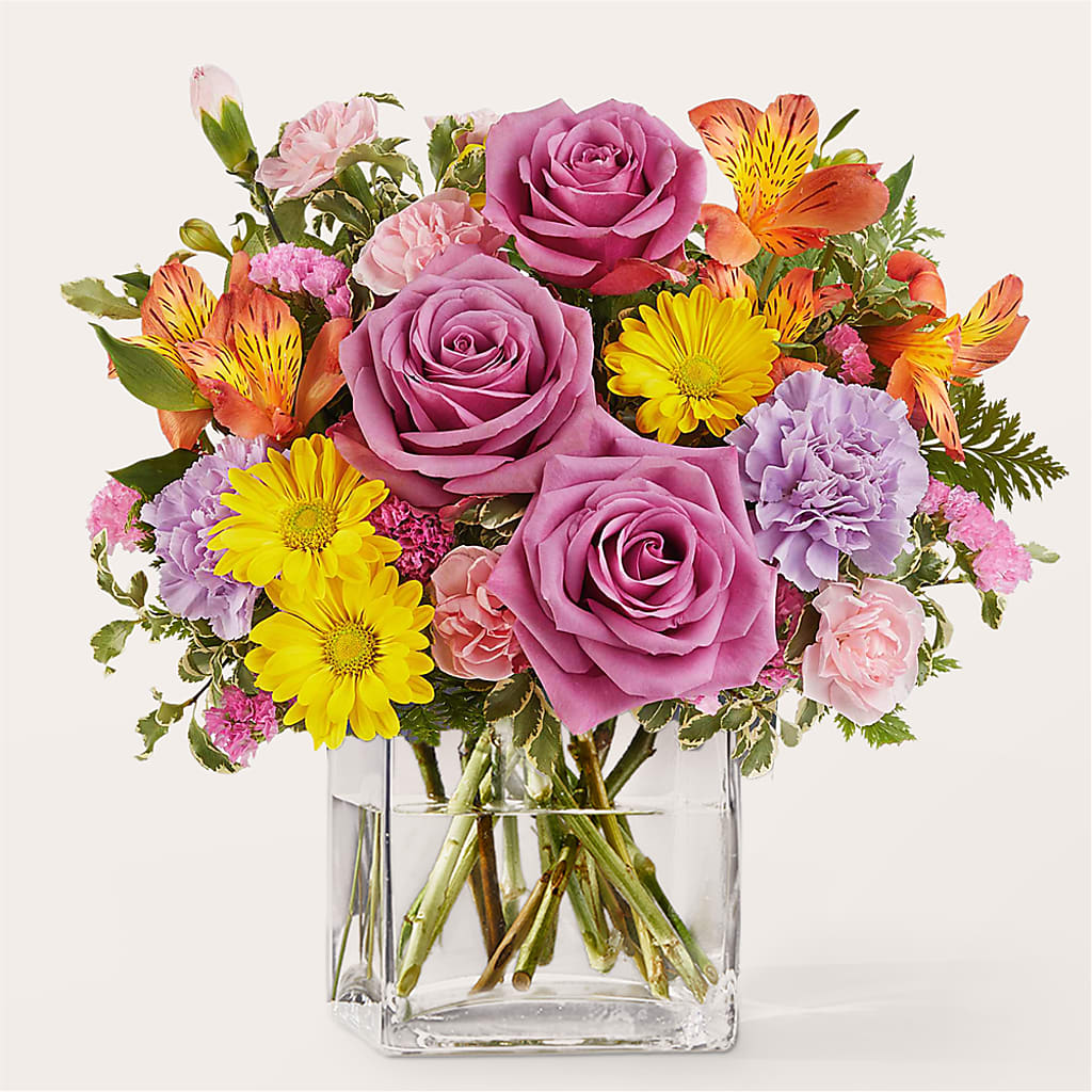 Shades of Happiness Bouquet – Garlington Florist, New Bedford MA