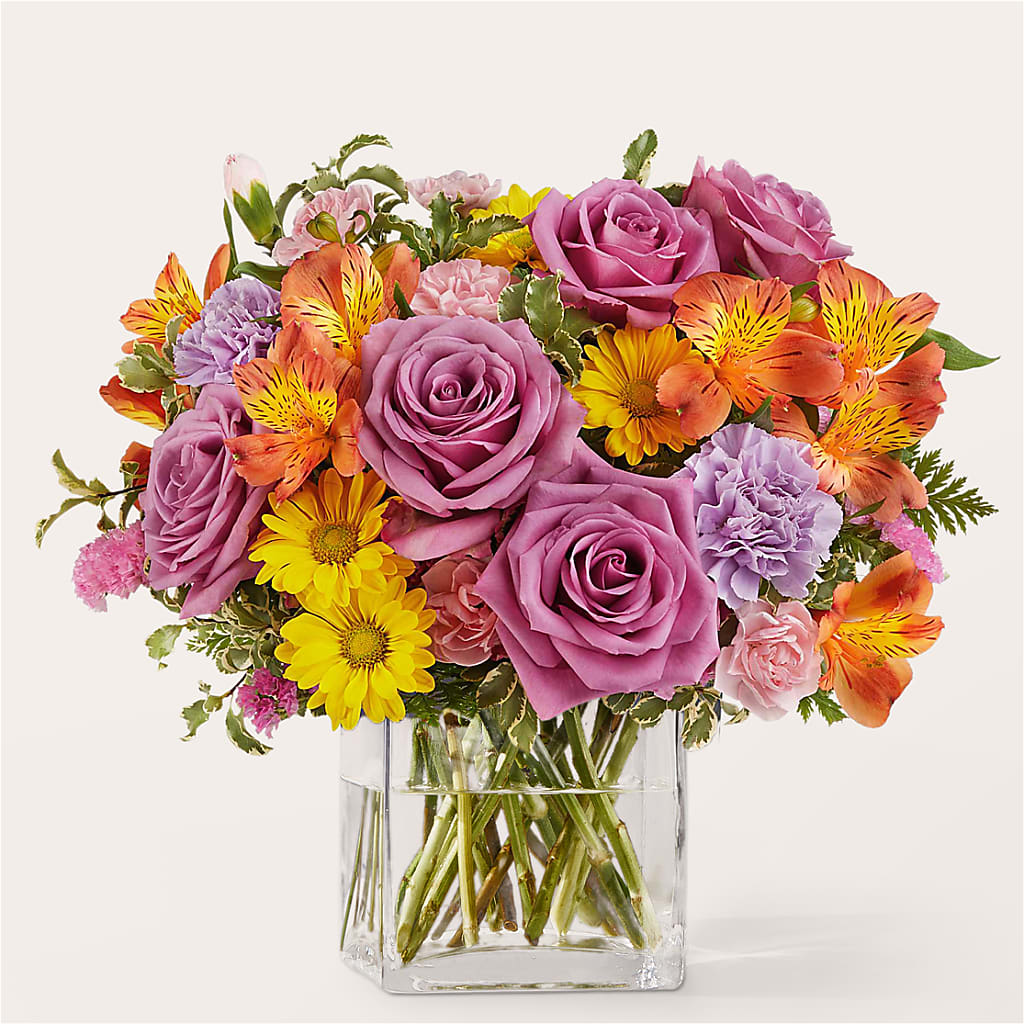 Shades of Happiness Bouquet – Garlington Florist, New Bedford MA