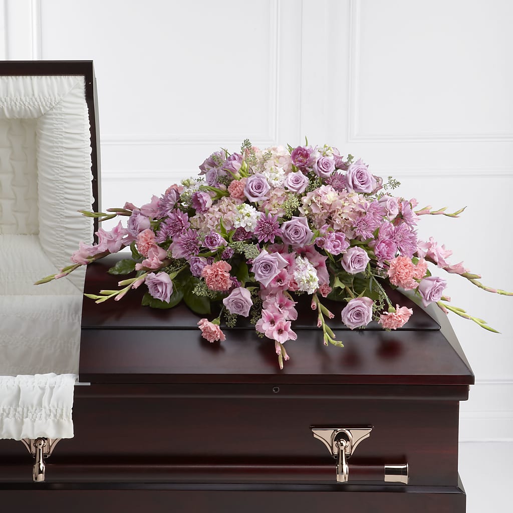 Immorata Casket Spray – Garlington Florist, New Bedford MA