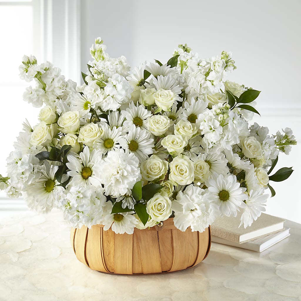 Graceful Garden Basket – Garlington Florist, New Bedford MA