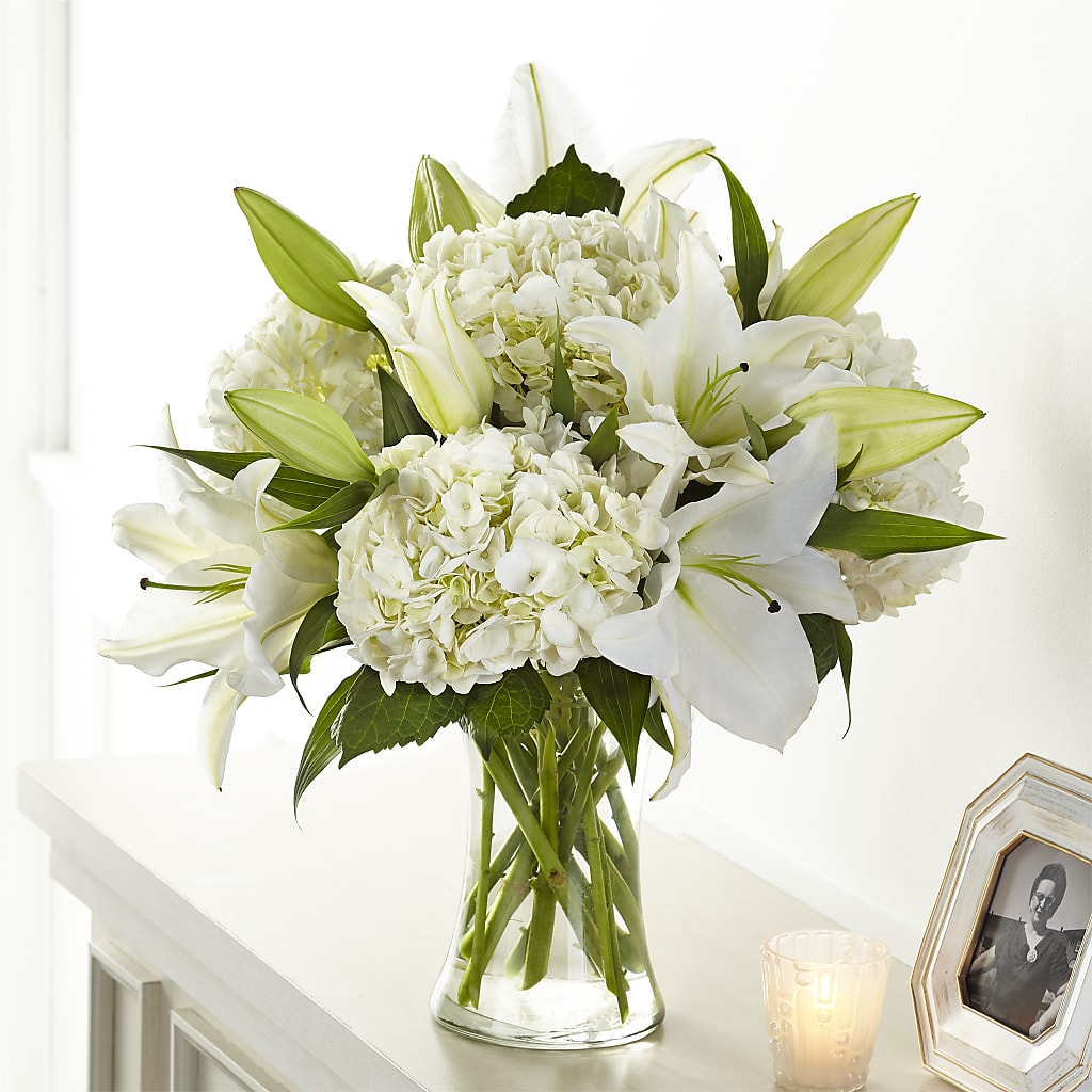 Compassionate Lily Bouquet – Garlington Florist, New Bedford MA