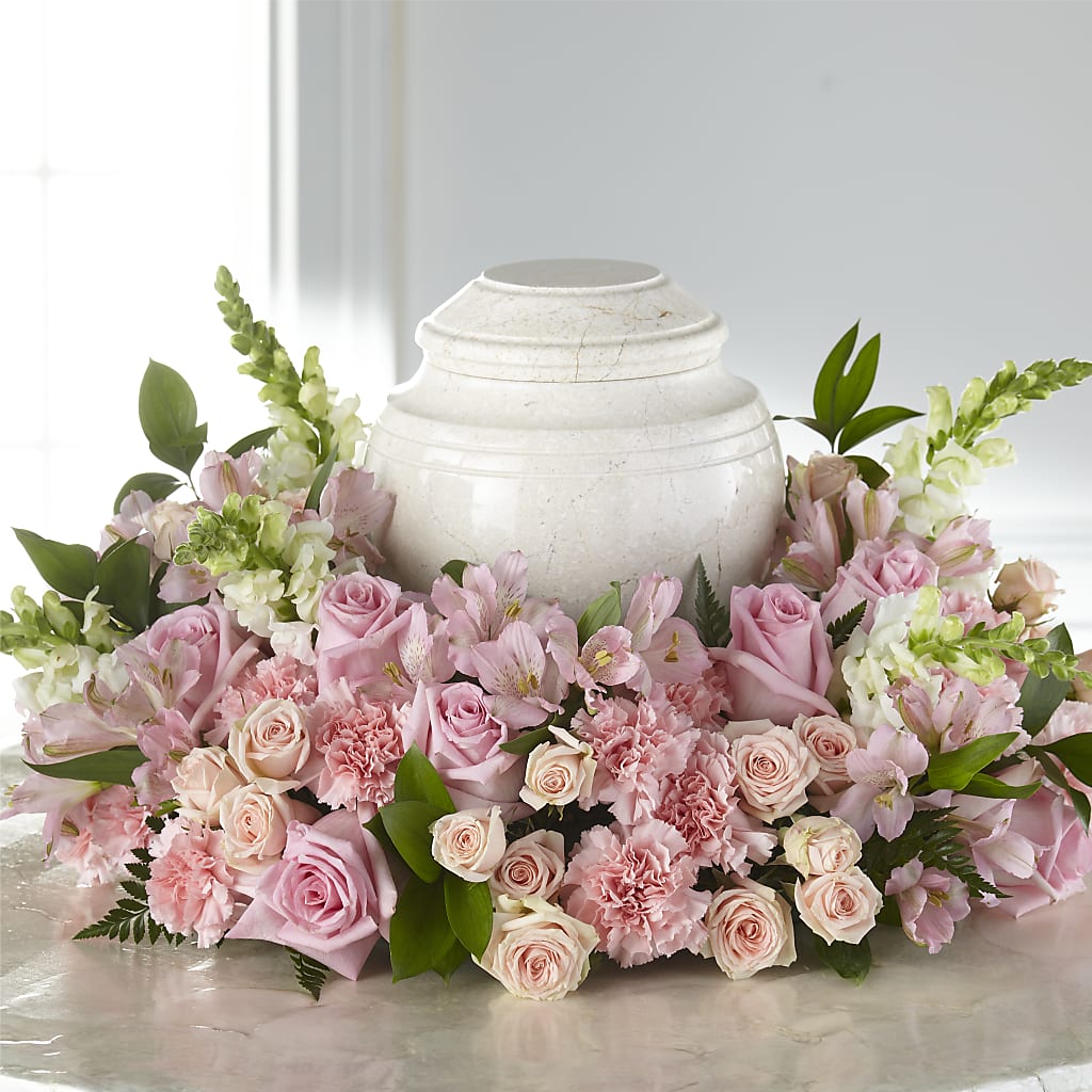 Blooms of Hope Cremation Adornment – Garlington Florist, New Bedford MA