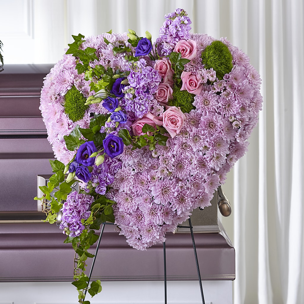 Treasured Love Standing Heart – Garlington Florist, New Bedford MA