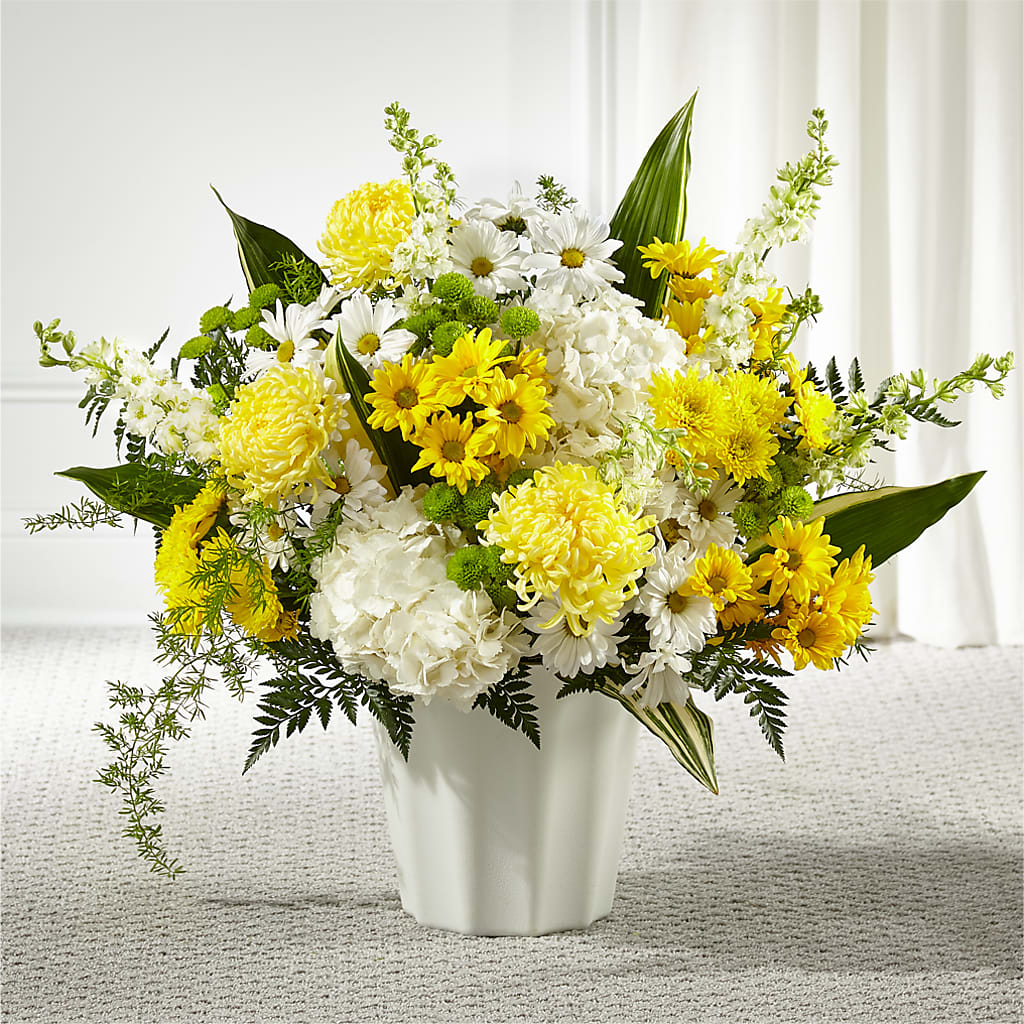 Unity & Grace Floor Basket – Garlington Florist, New Bedford MA