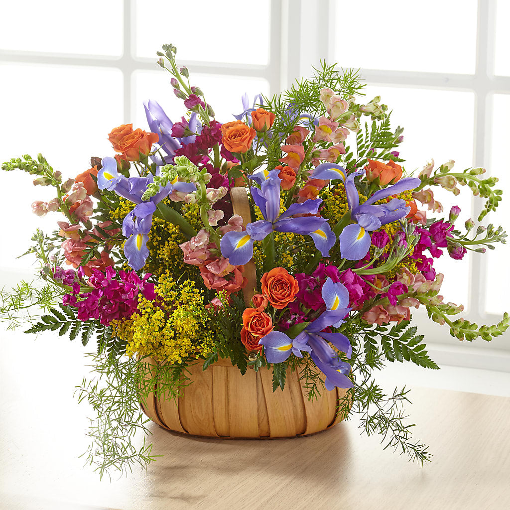 Garden of Life Basket – Garlington Florist, New Bedford MA