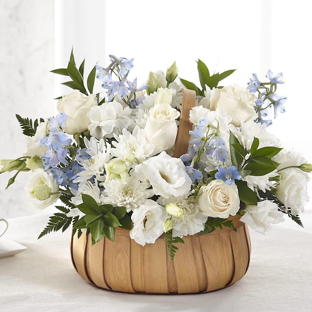 Sincerely Heartfelt Basket – Garlington Florist, New Bedford MA