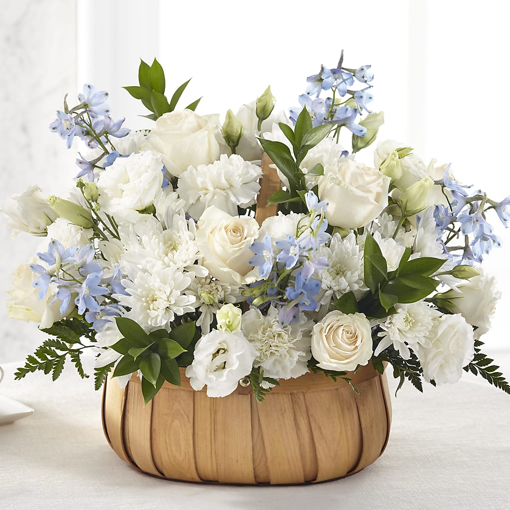 Sincerely Heartfelt Basket – Garlington Florist, New Bedford MA