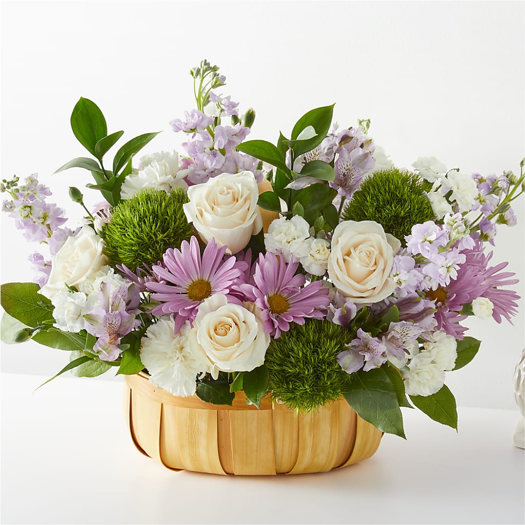 Peace & Love Basket – Garlington Florist, New Bedford MA
