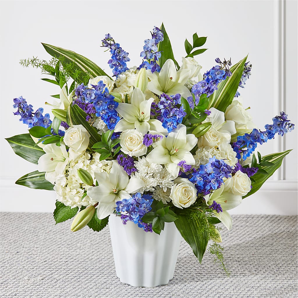 Take Comfort Floor Basket – Garlington Florist, New Bedford MA