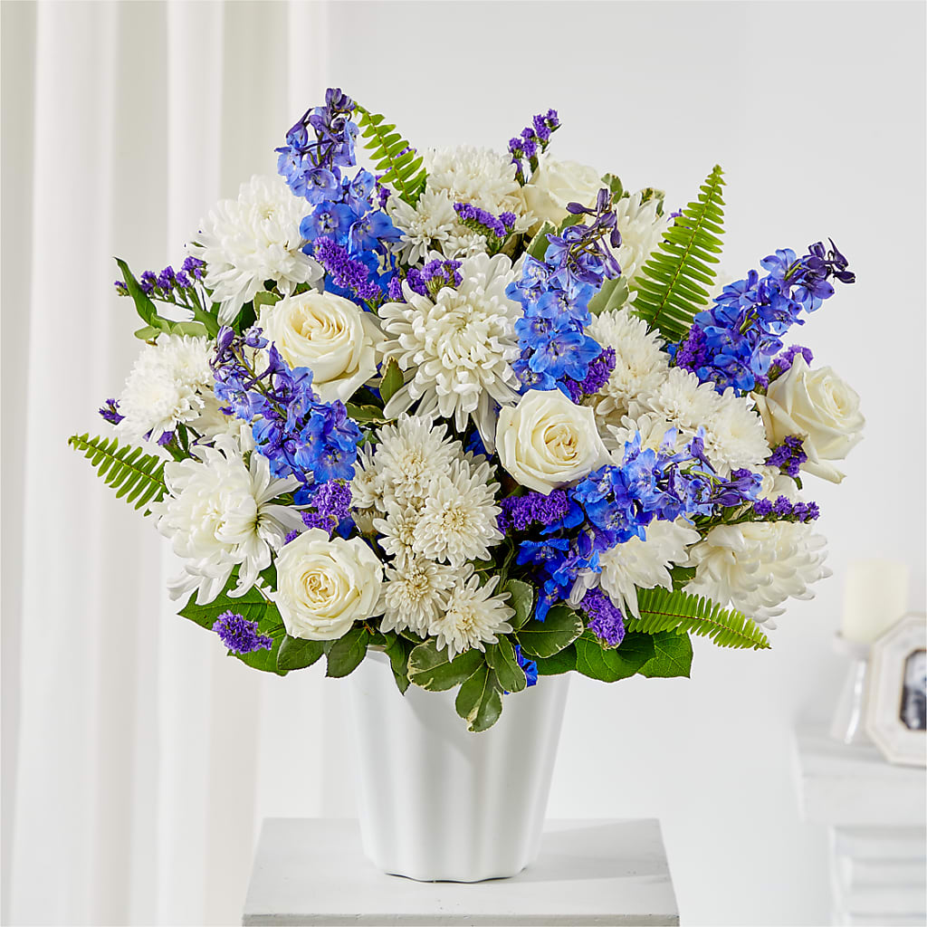 Hold Dear Tabletop Basket – Garlington Florist, New Bedford MA