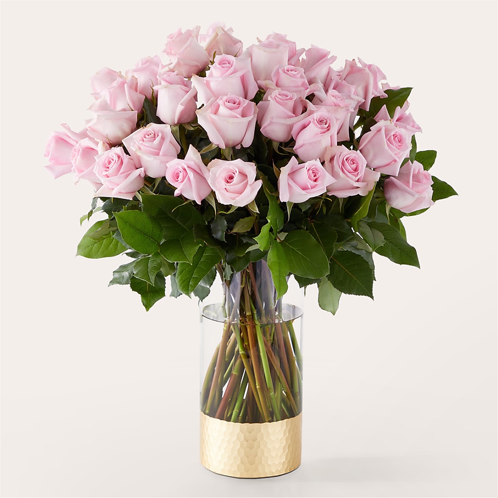 Picture Perfect Pink Rose Bouquet – Garlington Florist, New Bedford MA