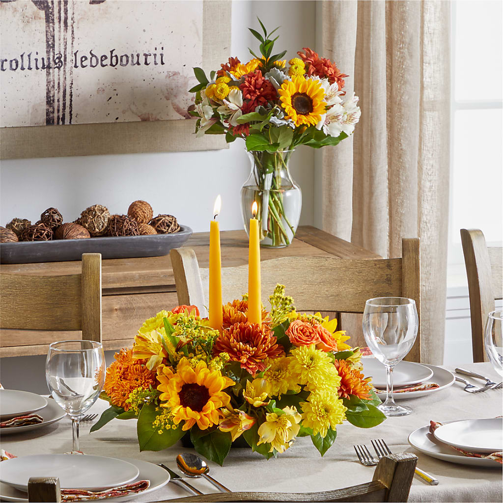 Golden Gathering Bundle – Garlington Florist, New Bedford MA