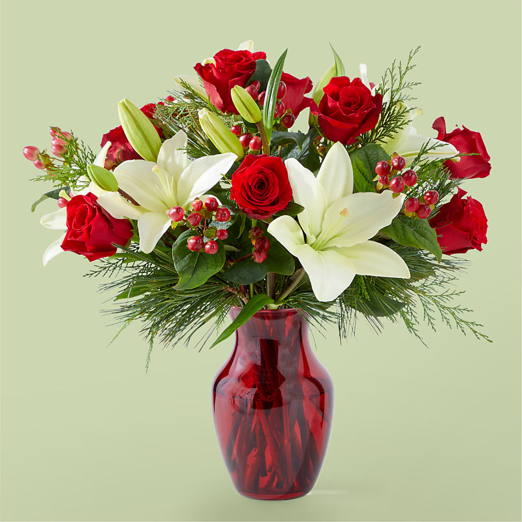 Evergreen Delight Bouquet – Garlington Florist, New Bedford MA
