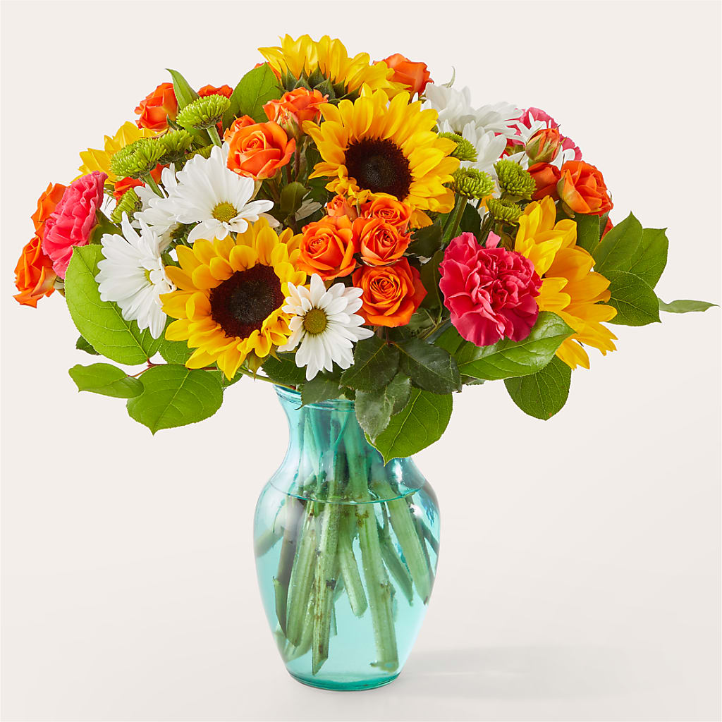 Sun-drenched Blooms Bouquet – Garlington Florist, New Bedford MA