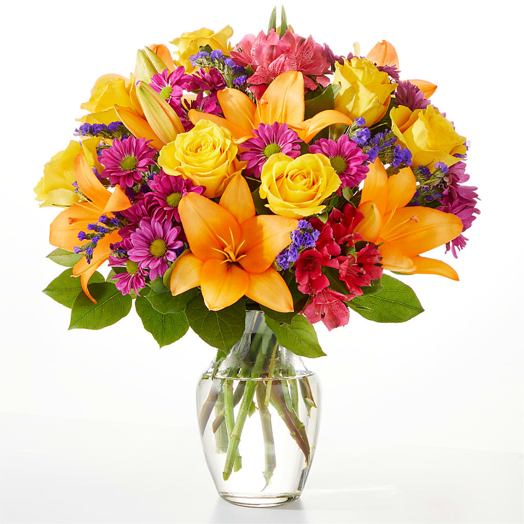 Colorful Visions Bouquet – Garlington Florist, New Bedford MA