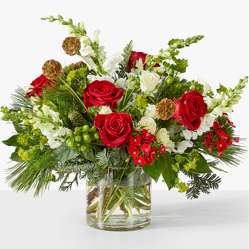 Deck the Halls Bouquet – Garlington Florist, New Bedford MA