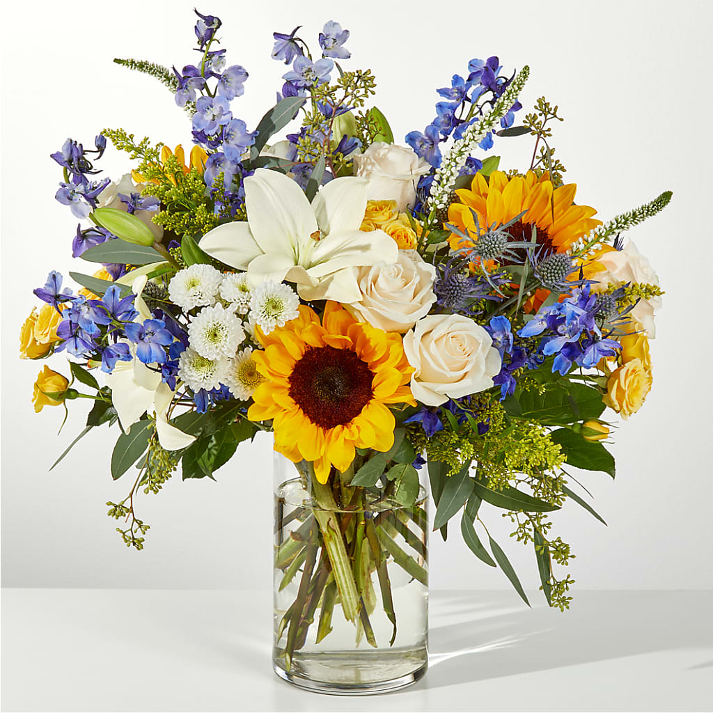 Wonderfully Sunny Bouquet – Garlington Florist, New Bedford MA