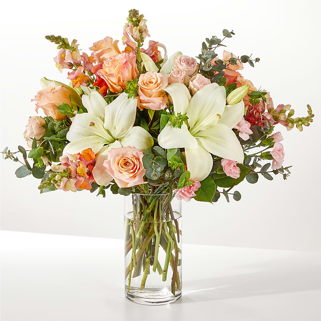 Grapefruit Splash Bouquet – Garlington Florist, New Bedford MA
