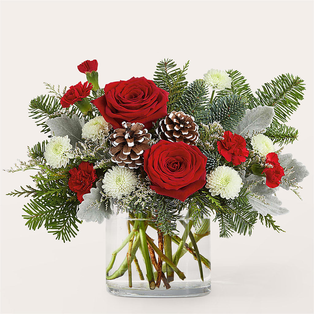 Yule Cheer Bouquet – Garlington Florist, New Bedford MA