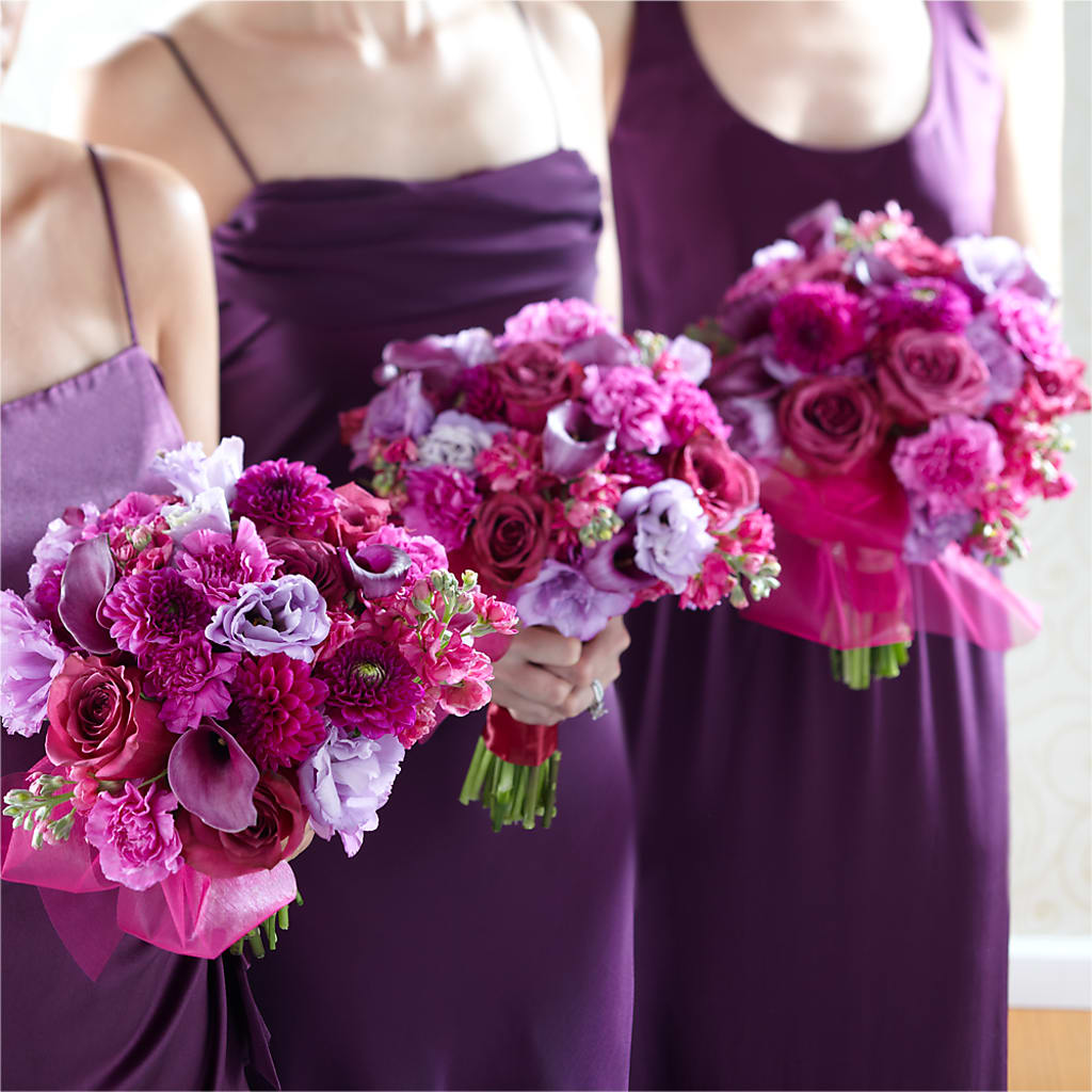 Bridesmaid's Garden Bouquet – Garlington Florist, New Bedford MA