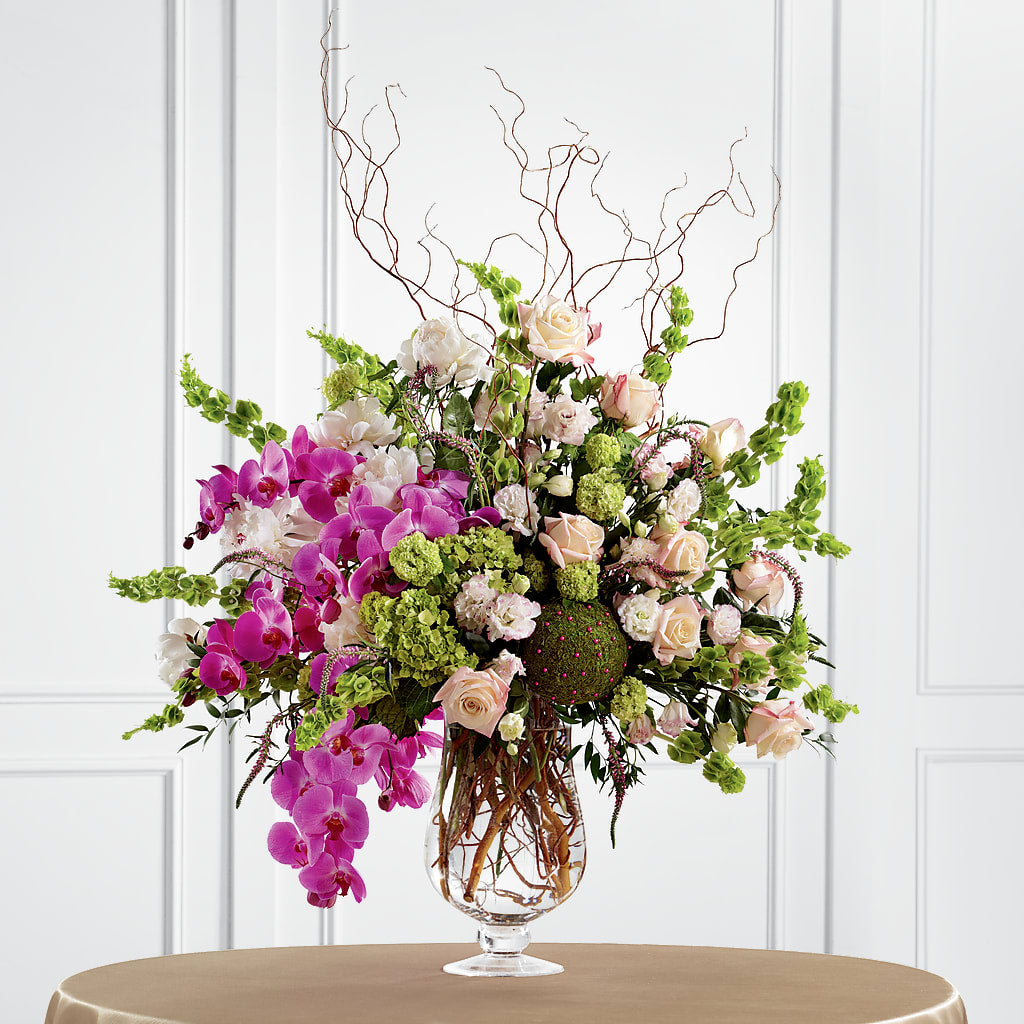 Soft Sophistication Arrangement – Garlington Florist, New Bedford MA