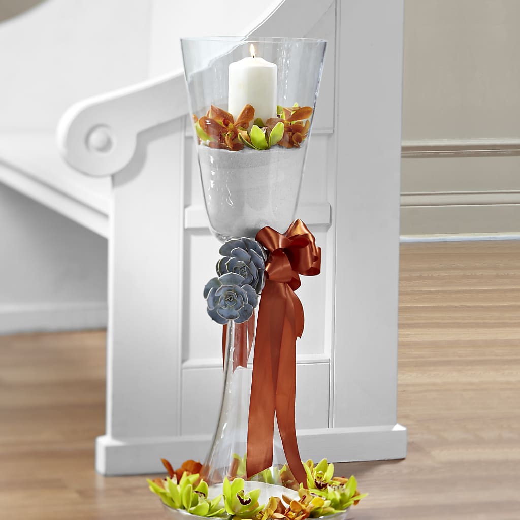Matrimony Pew Decor – Garlington Florist, New Bedford MA
