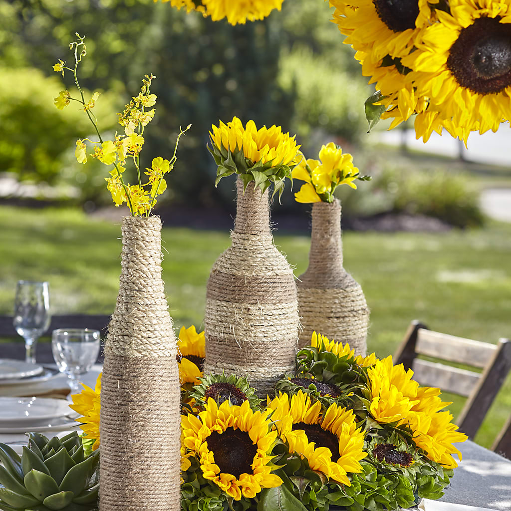 Sublime Garden Centerpiece – Garlington Florist, New Bedford MA