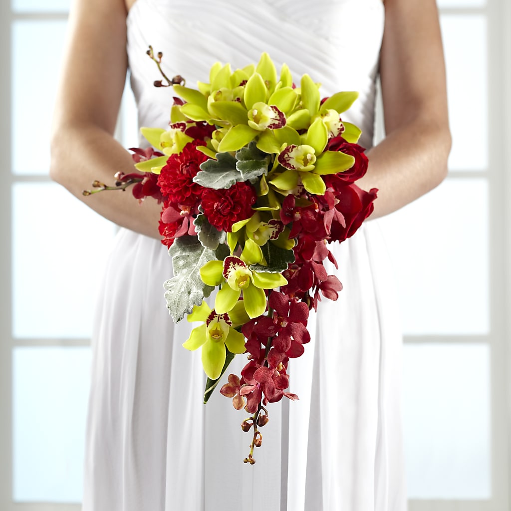 Elegant Orchid Bouquet – Garlington Florist, New Bedford MA