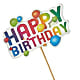 Happy Birthday Pick –  Garlington Florist, New Bedford MA