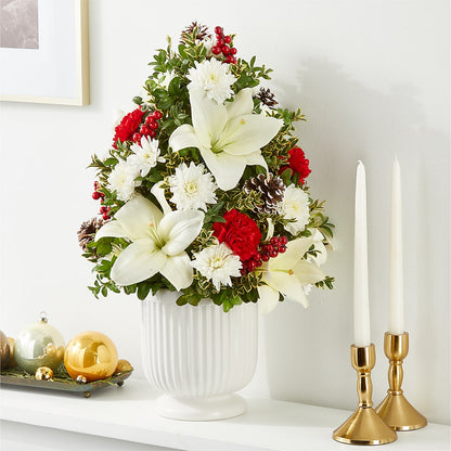 Festive Moments Tree –  Garlington Florist, New Bedford MA