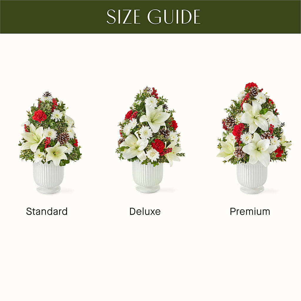 Festive Moments Tree –  Garlington Florist, New Bedford MA
