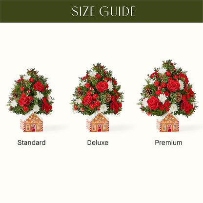 Spiced Gingerbread Tree –  Garlington Florist, New Bedford MA
