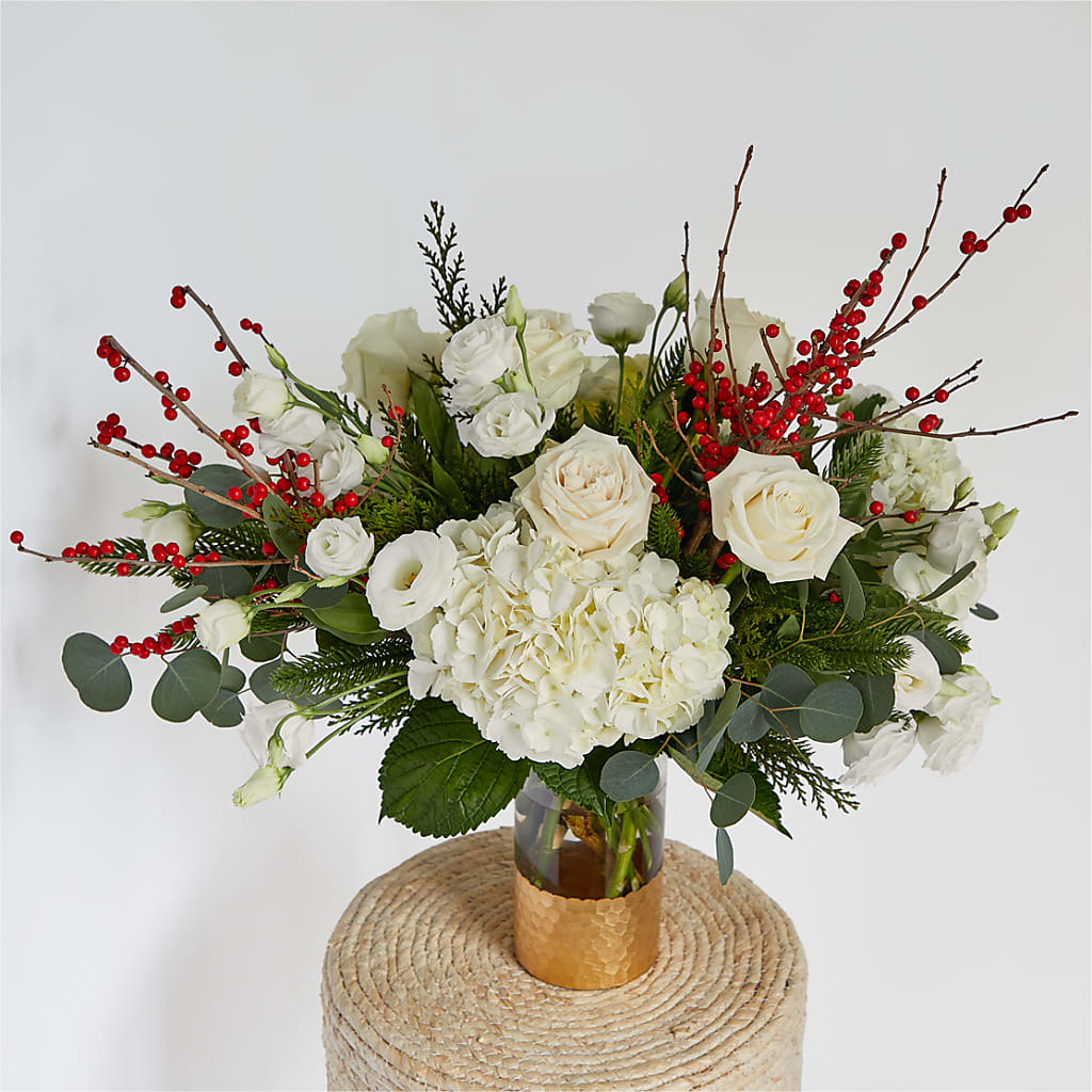 Frosted Windows Bouquet –  Garlington Florist, New Bedford MA
