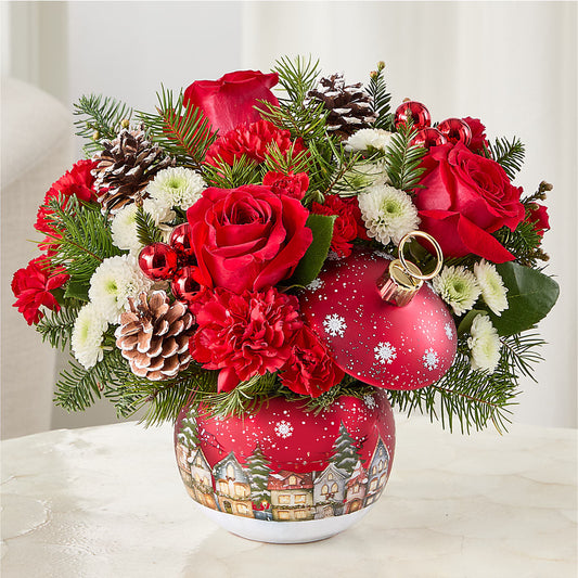 Christmas Carols Ornament –  Garlington Florist, New Bedford MA