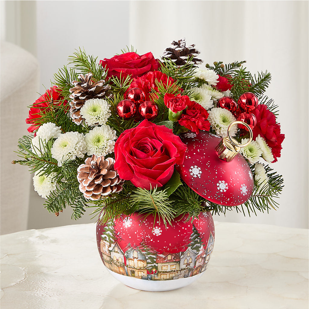 Christmas Carols Ornament –  Garlington Florist, New Bedford MA