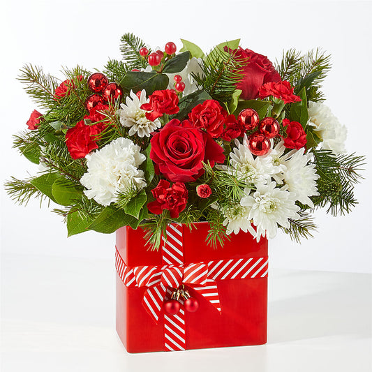Presents Under the Tree Bouquet –  Garlington Florist, New Bedford MA