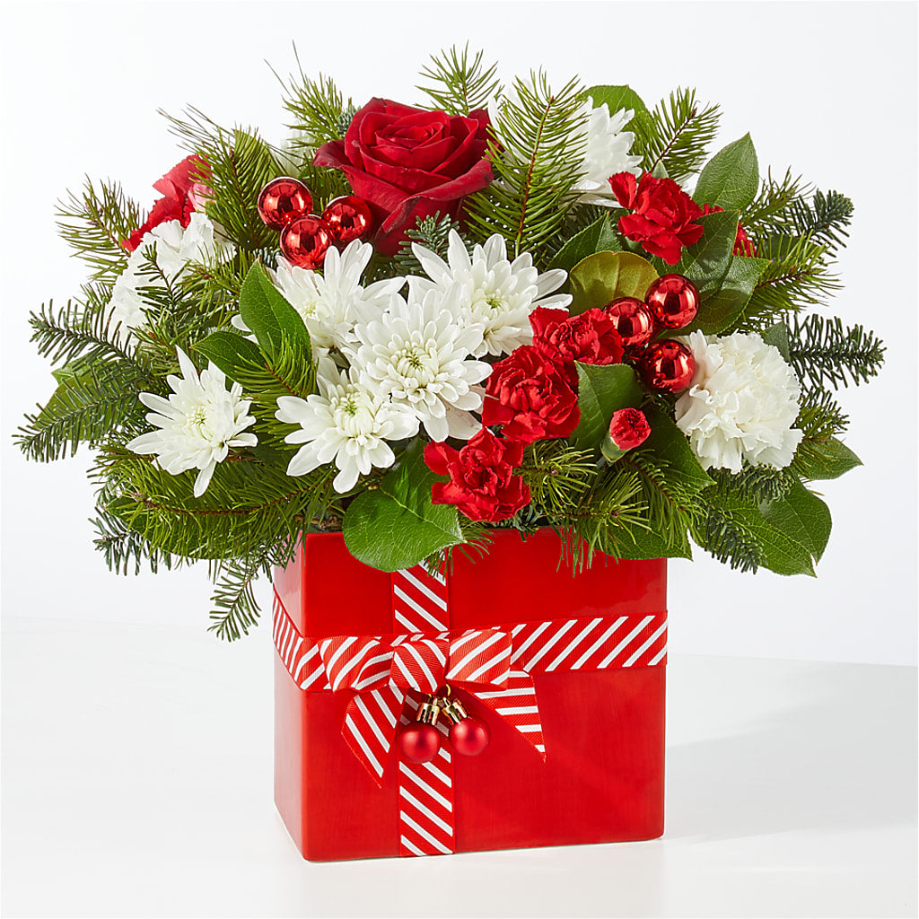 Presents Under the Tree Bouquet –  Garlington Florist, New Bedford MA
